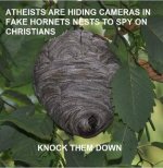 fake hornets nest atheists.jpg